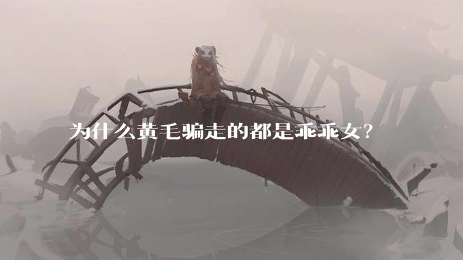 为什么黄毛骗走的都是乖乖女？