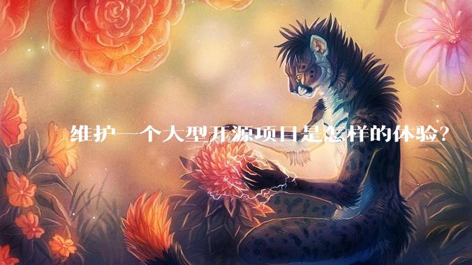 维护一个大型开源项目是怎样的体验？